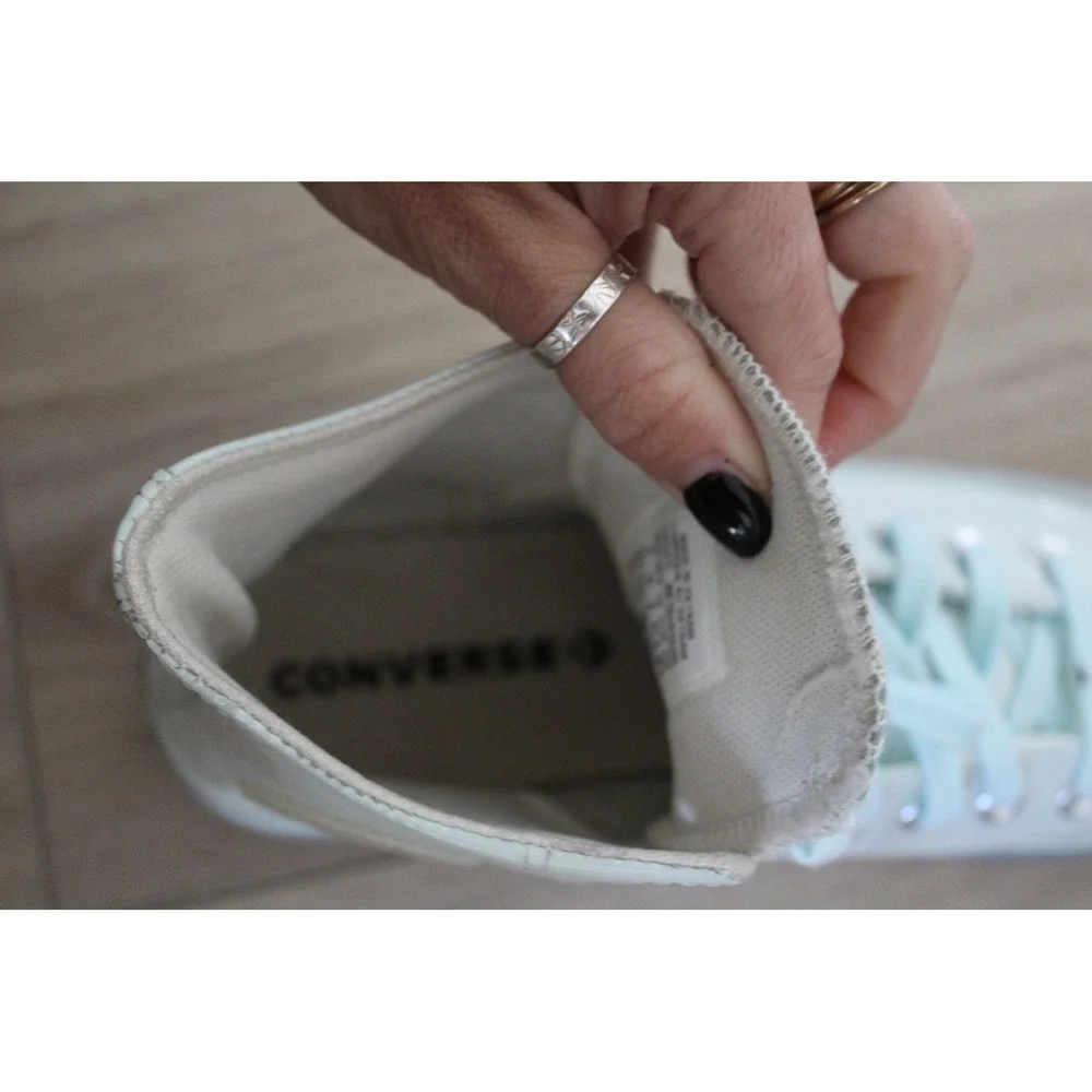 Converse Chuck Taylor‎ All Star High 'Teal Tint Pink Foam' 166447C W10